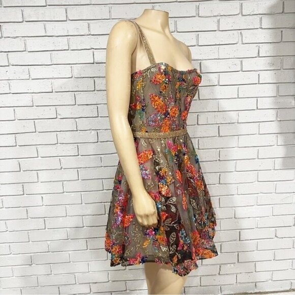 Bronx and Banco Women’s Mademoiselle Embellished Minidress - Size XL - Picture 5 of 9